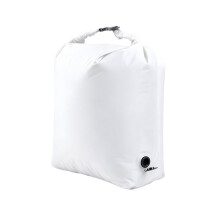 24L Hand Roll Compression Storage Bag Travel Luggage Cubes Reusable Clothes Organizer Sealed Packing Bag White