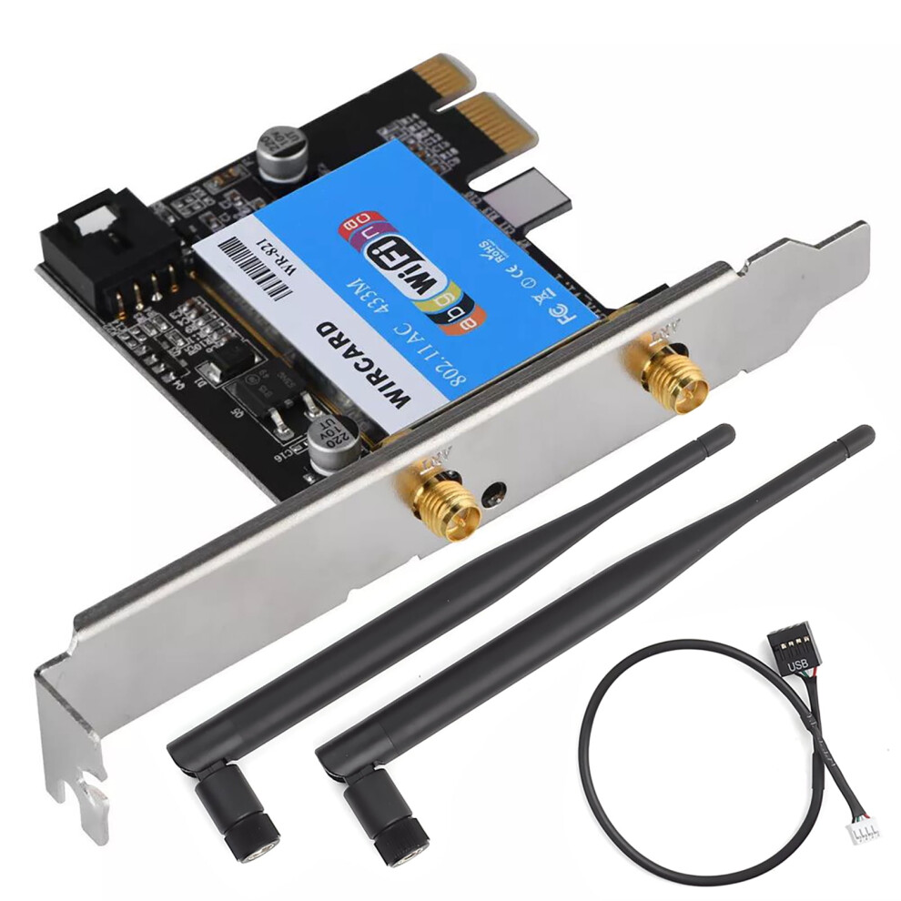 Pcie Dual-Band Wireless Card For Windows 7Â10 9314556149160