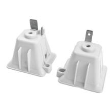 2 Stück für F25/F25 ACE/F25 Serie Ladeanschluss Ersatzpads Metallverbinder Staubsauger Teile