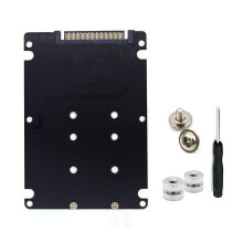 Veelzijdige M.2 naar U.2-adapter ondersteunt zowel NVMe als SATA, dual SSD-werking voor efficiënt gegevensbeheer.