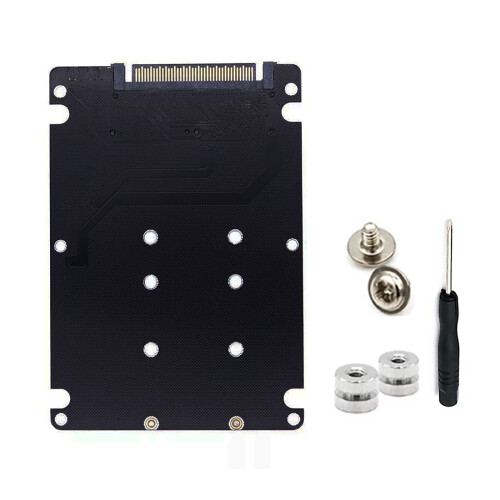 Mångsidig M.2 till U.2-adapter stöder både NVME och SATA, dubbel SSD-drift, för effektiv datahantering