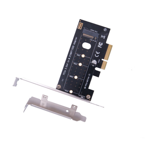 M.2 NVMe to PCIe x4 adapter for system boot