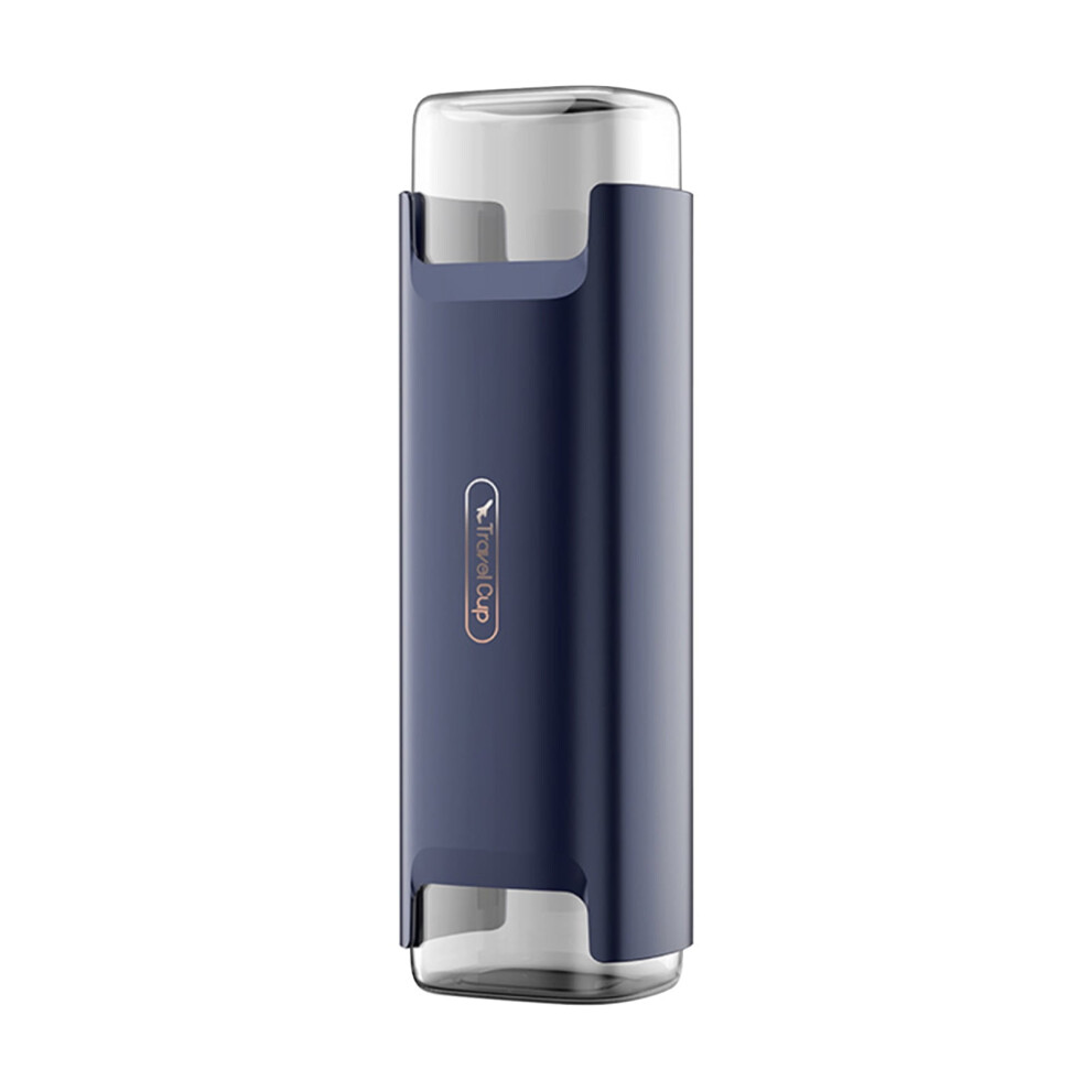 Portable toothbrush storage box for travel and camping