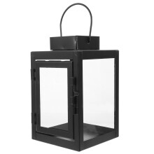 Windproof tealight candle lantern hanging holder