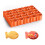 Gold Fish Shaped Cutter Set - 25 Mini Baking Molds 4