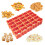 Gold Fish Shaped Cutter Set - 25 Mini Baking Molds 5