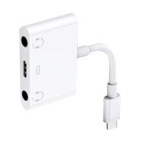 GUYUTING USB-C Sound Card for Smartphones and Computers