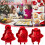 Christmas mini hand pie molds classic cottage set 3
