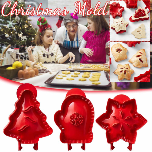 Christmas mini hand pie molds classic cottage set 2
