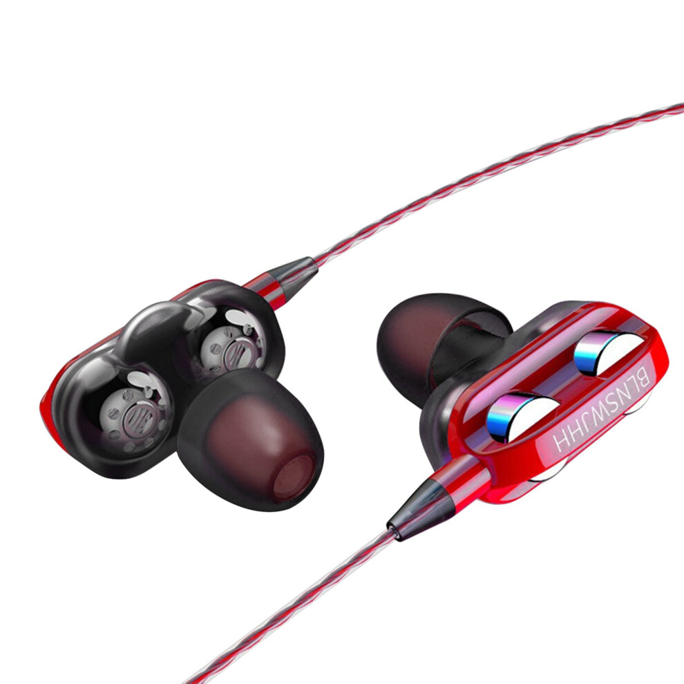 Eqwljwe Wired In-Ear Sports Headphones 3.5Mm 9314556645532