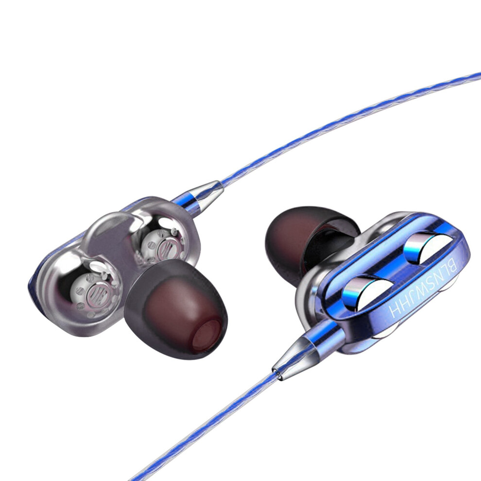 Eqwljwe Wired In-Ear Headphones 3.5Mm With Bass 9314556645549
