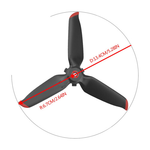 Kayannuo Χριστουγεννιάτικες εκπτώσεις DJI FPV Συνδυασμός Drone Αξεσουάρ Έλικες 1