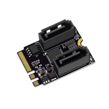 GUYUTING SATA3.0 M.2 Expansion Card A+E 2-slot
