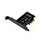 GUYUTING M.2 NGFF M-Key to PCIe x4 Adapter Card 64 Gbps 1