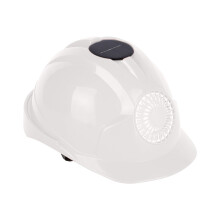 Solar-Powered Fan Hard Hat for Outdoor Work