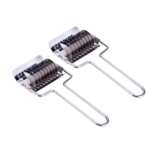 Eease stainless steel handheld noodle roller 2 pcs