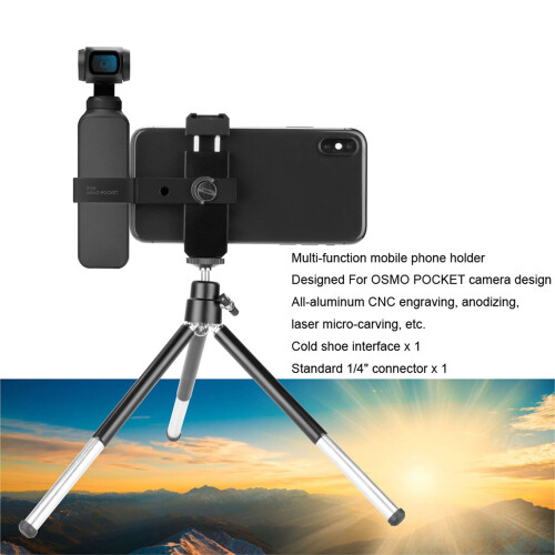 Kcavykas Multifunction Tripod Mount Stand for DJI Pocket 2 2