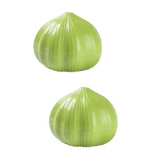 Conjunto de 2 Espremedores de Alho Domésticos em Formato de Alho, Utensílios de Cozinha, Acessórios de Cozinha, Oferta Inovadora