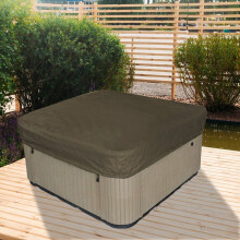 Hot Tub Cover Square Outdoor Heavy Duty Spa Protector