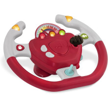 Battat - Interactive Steering Wheel - Portable Car Toy - Kids Games & Songs - Toddler Road Trip - 2+ Years - Geared to Steer
