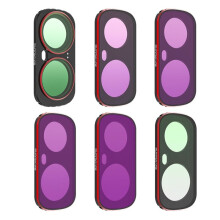 Lens Filter Kit for Ultra Adjustable CPL+ND8+ND16+ND32+ND64+1/4 Black Soft Filter Magnetic Lens Filter