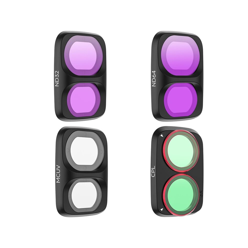 Photos - Lens Filter  Kit for Osmo Pocket 4P Adjustable MCUV+CPL+ND32+ND64 Filter Camera Natural Filter