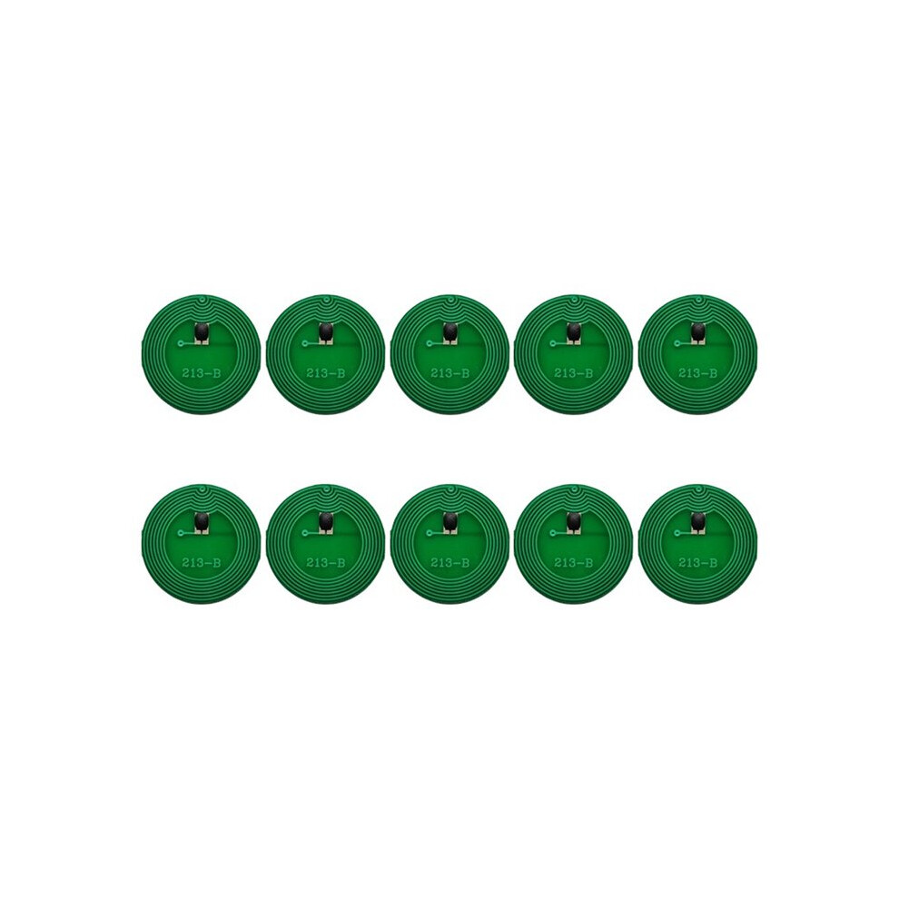 10Pcs Ntag213 Nfc Anti Metal Rfid Stickers Tag 13.56 Mhz Nfc Tag Micro Iso-14443A Fpc Electronic Tag 4711285341813