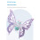Butterfly Wing Toy with LED Lights and Music Sync 4