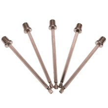 140mm Extended Carbon Steel Shank M14 Quick Release Mechanism Hex Bit Adapter for Power Tools Power Wrench Extender