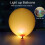 Luci LED rotonde mini flash per palloncini, 10 pezzi 4