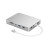 Hub USB C 8 em 1 para  24 Polegadas 2021/2023/2024/2025, Estação de Docking USB com Enclosure M.2 SSD 4K60Hz HD, USB A/C, /TF 1