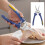 Kayannuo Easter kitchen scissors for vegetables and fish 2