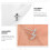 Cross Stud Earrings for Women Simple Dainty Pair 2