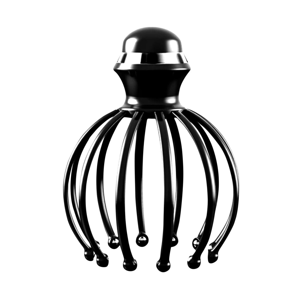 Electric Head Massager with 12 Claws for Scalp Relaxation