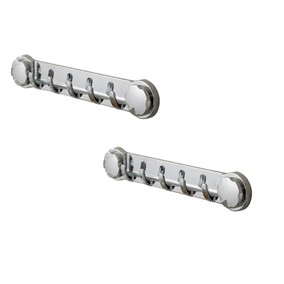 Xubond Suction Cup Wall Hook Silver 1 Pack 975221679741