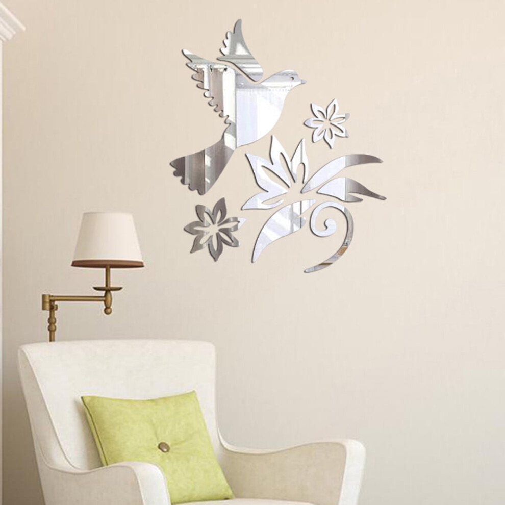 Modern Mirror-Style Removable Wall Decal Art 975221693822
