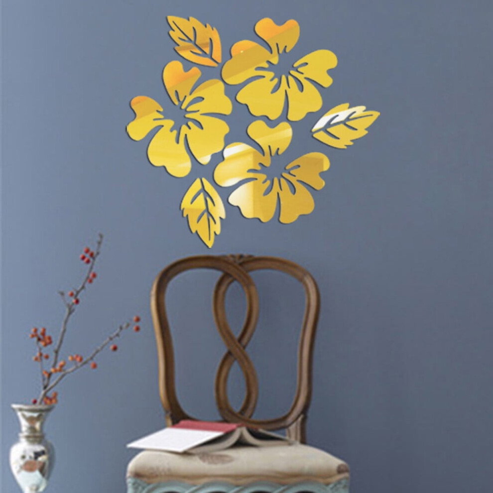 Modern Mirror-Style Removable Wall Decal Art Mural 975221694034