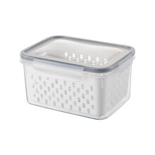Recipiente para armazenar frutas e vegetais com tampa 7,16 x 5,31 x 3,81