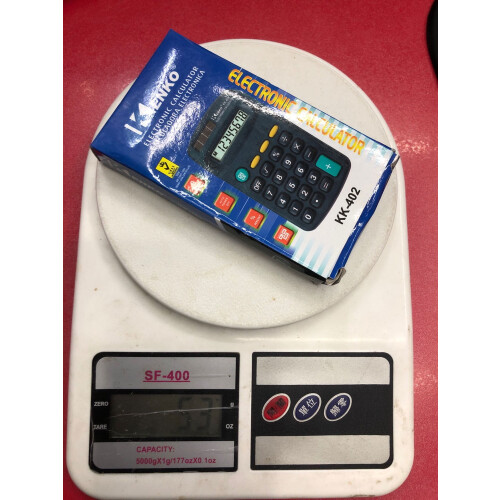 Basic Office Calculator Black 3 pcs Large Display 4 Function 1