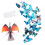 Butterfly Wall Stickers 12 Pcs Removable Decals 3