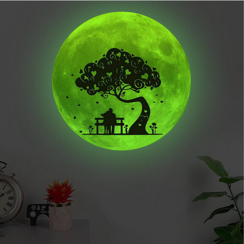 Luminous Tree Wall Sticker For Living Room Bedroom 975221693655