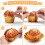 Baking Cups Foil Cupcake Liners Standard Size 50 pcs 6