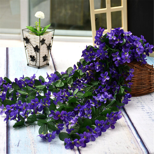 Ciseán Crochta Violet Wisteria Garland Saorga