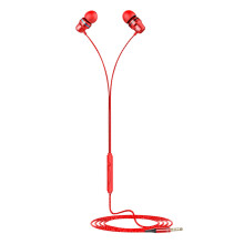 Kiplyki Groothandel Bedrade Headset In-ear met Microfoon Metaal Zware Bas Fone De Ouvido Com Fio met Volumeregeling Handsfree bellen