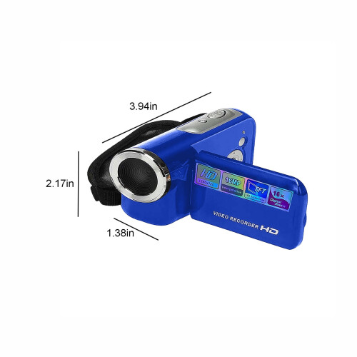 Digital Camera for Kids 16MP Compact Blue 2
