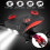 Viflosae LED Bicycle Headlight with Horn 2000mAh 2