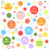 Circular Wall Stickers Inspirational Quotes 89 pcs 1