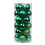 Christmas Ball Ornaments Green 24 Pcs 1