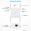 Wireless WiFi Range Extender Dual Band 1200Mbps 5