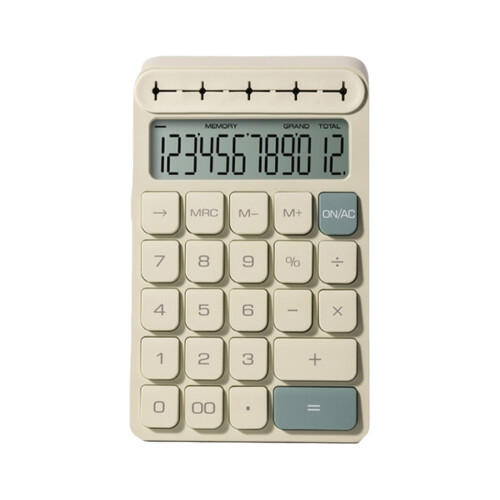 Mini scientific calculator 10-digit plastic with non-slip 2